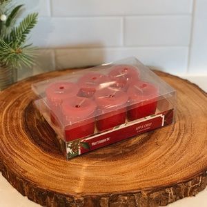 NWT! Set of 6 Apple Crisp Votive Candles